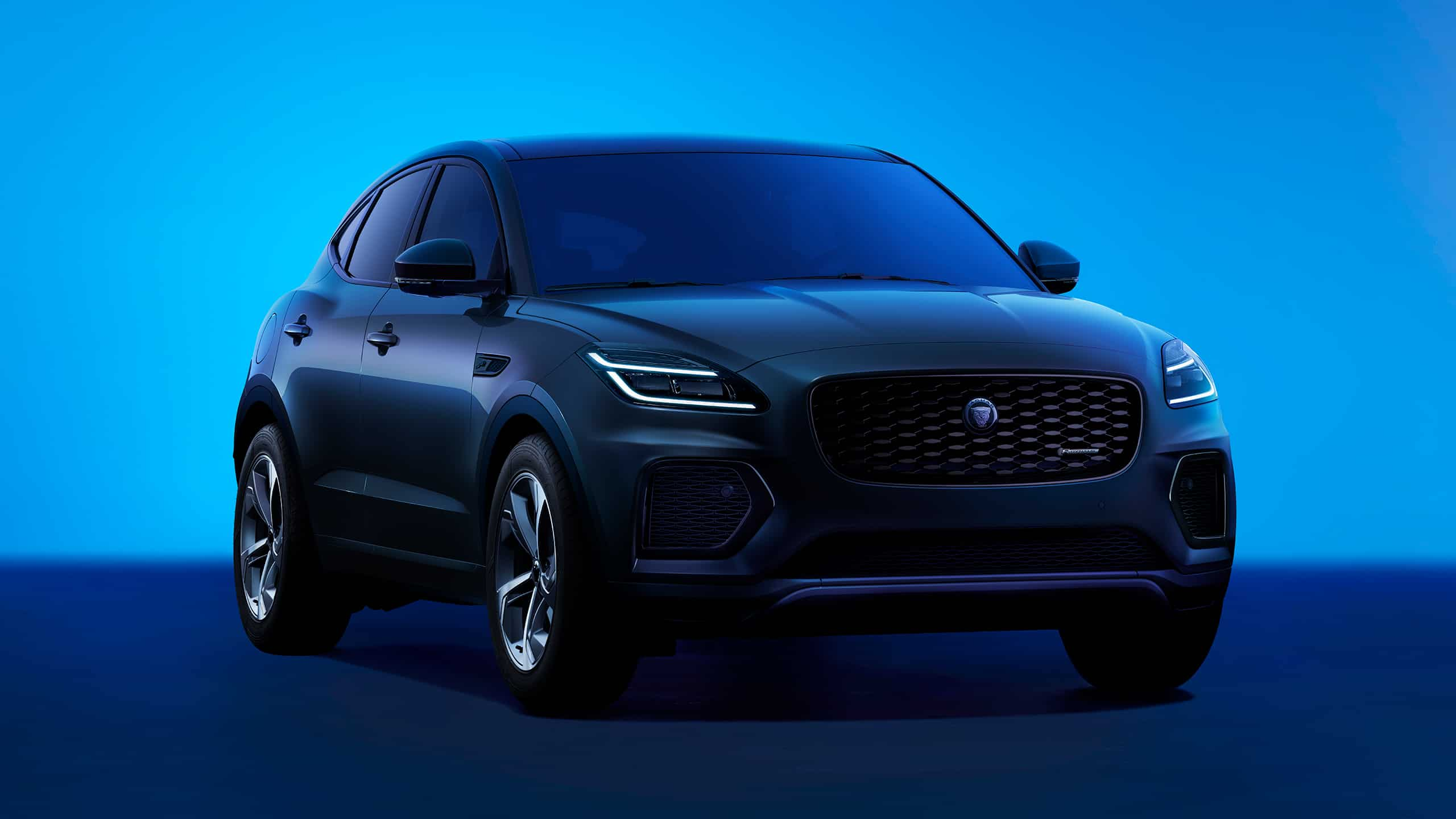 Front view of Jaguar E-PACE