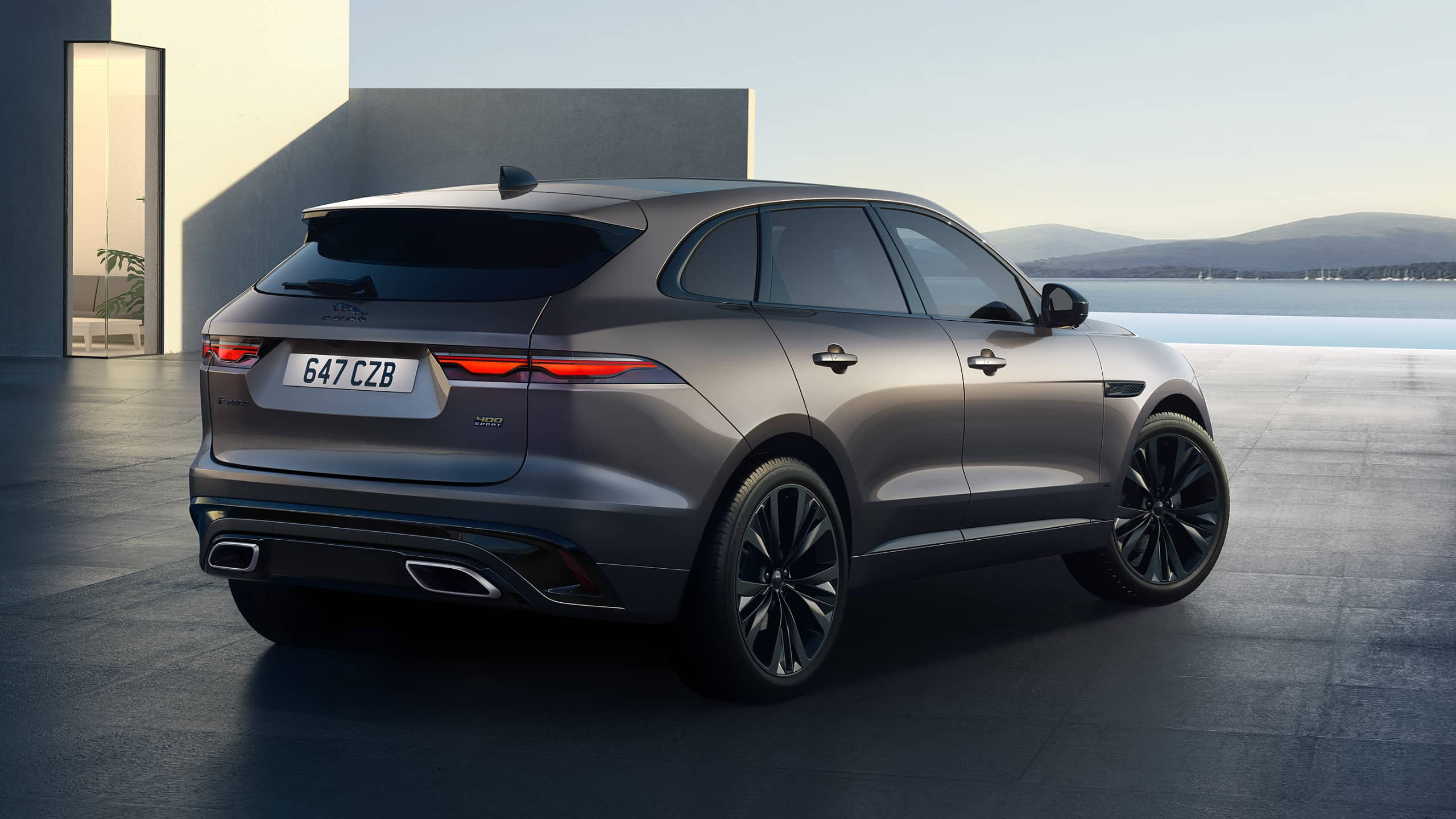 Jaguar i-Pace Back View