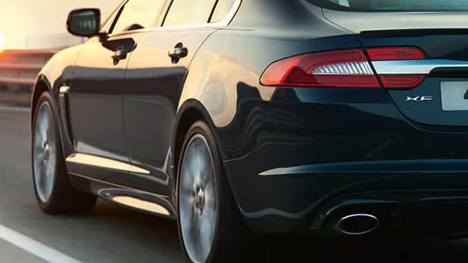 XF black back side view